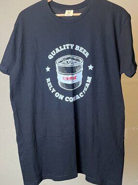 Comac: Quality Beer Rely on Comac Team with keg design (X-LARGE)